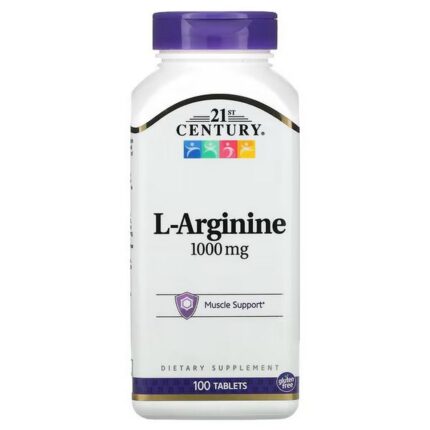 21st Century, L-Arginine 1000 mg, 100 tabletek