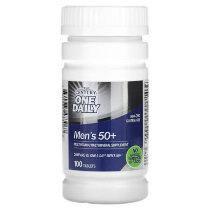 21st Century One Daily Men’s 50+ Multivitamin Multimineral 100 Tablets