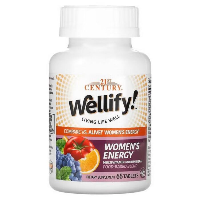 21st Century Wellify! Women’s Energy Multivitamin + Minerals, 65 Tablets