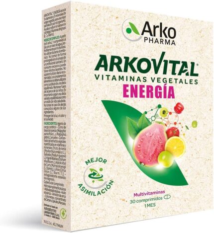 Arkopharma Arkovital Clean Energy Multivitamin Tablets 30 pcs