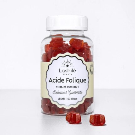 Lashilé Beauty Folic Acid 60 Gummies