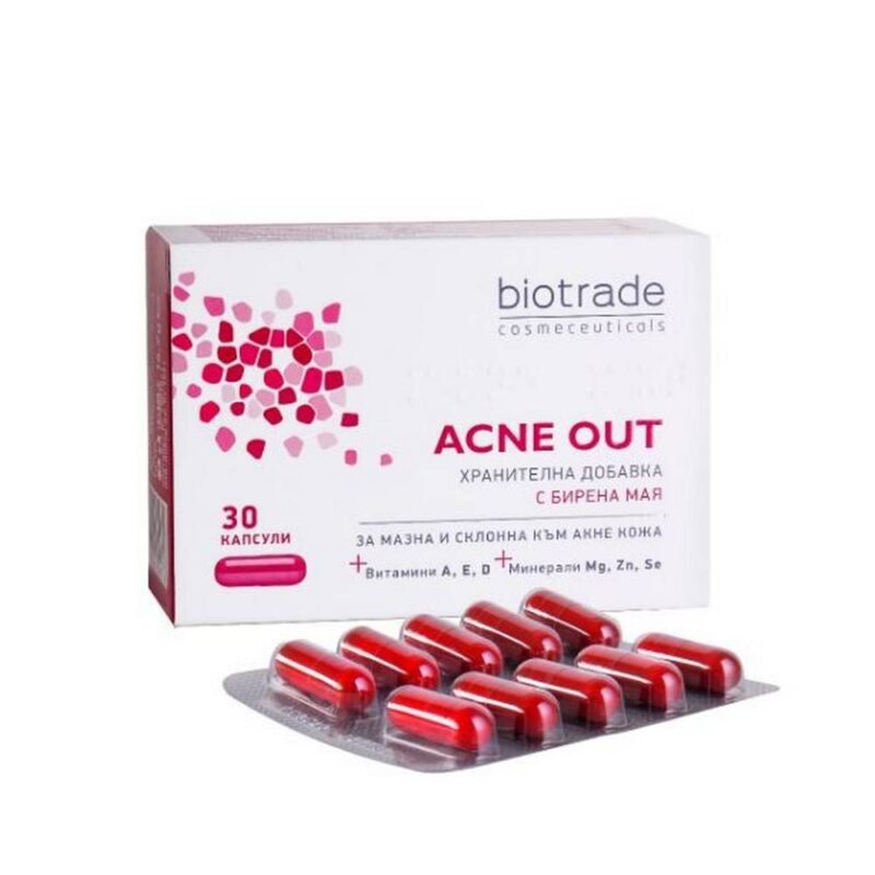 Acne Out Dietary Supplement 30 capsules