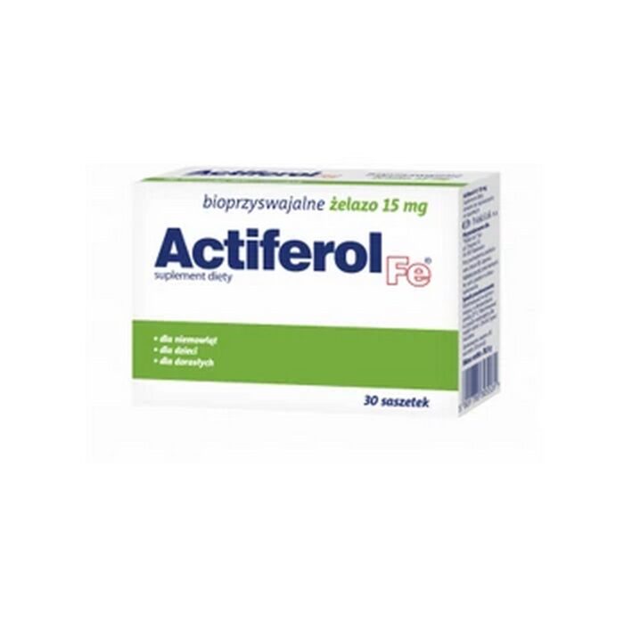 Actiferol Fe Iron 15mg 30 Sachets