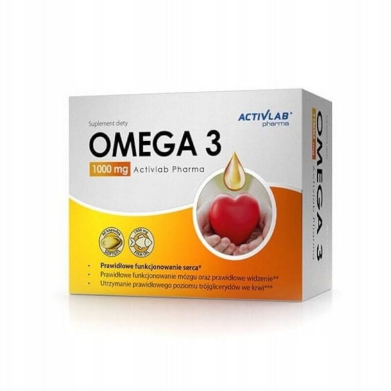 Activlab Pharma Omega 3 1000 mg 60 capsules