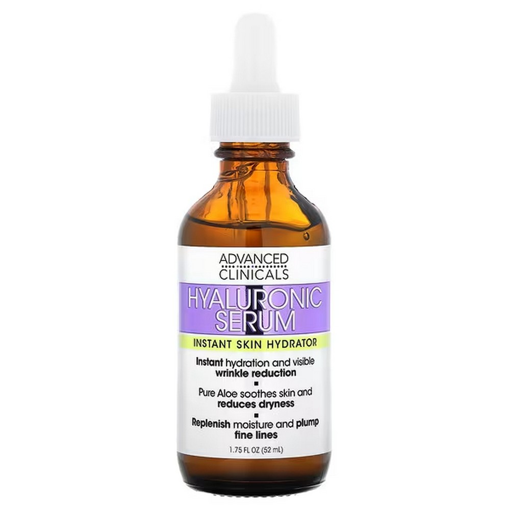 advanced clinicals hyaluronic serum instant hydration 175 fl oz 52 ml Advanced Clinicals Hyaluronic Serum Instant Hydration 52 ml