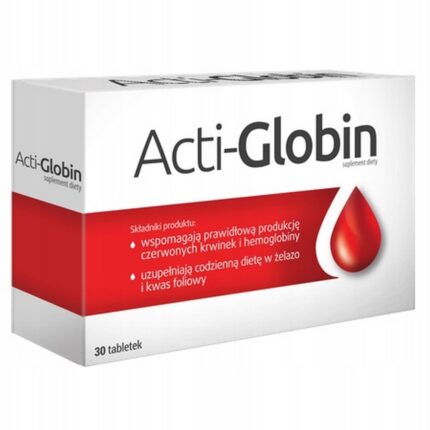 Aflofarm Acti-Globin Dietary Supplement, 30 Capsules