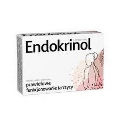 Aflofarm Endocrinol Iodine for Thyroid Hormone Production, 30 Capsules (x2)