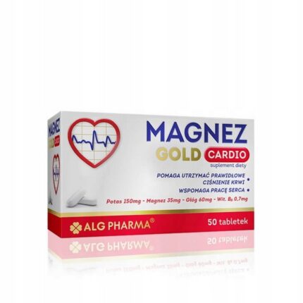 Alg Pharma Magnesium Gold Cardio Magnesium Supplement 120 ml / 50 pcs