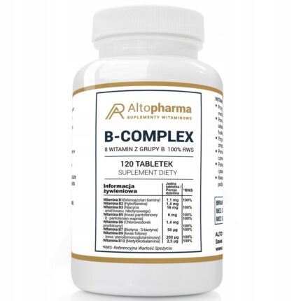 Alto Pharma, B Complex, 120 Capsules
