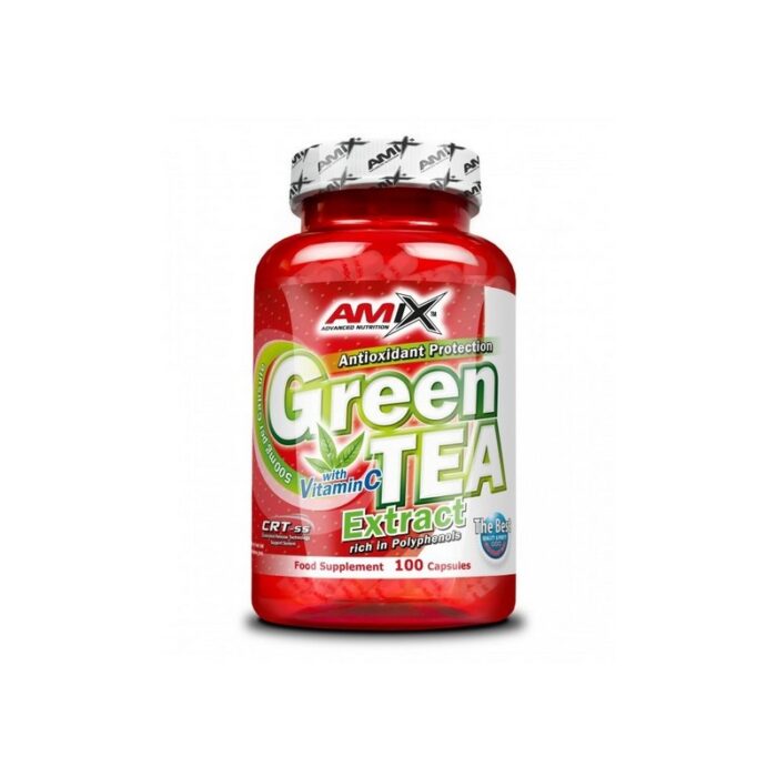 Amix Green Tea Extract + Vitamin C 100 Capsules