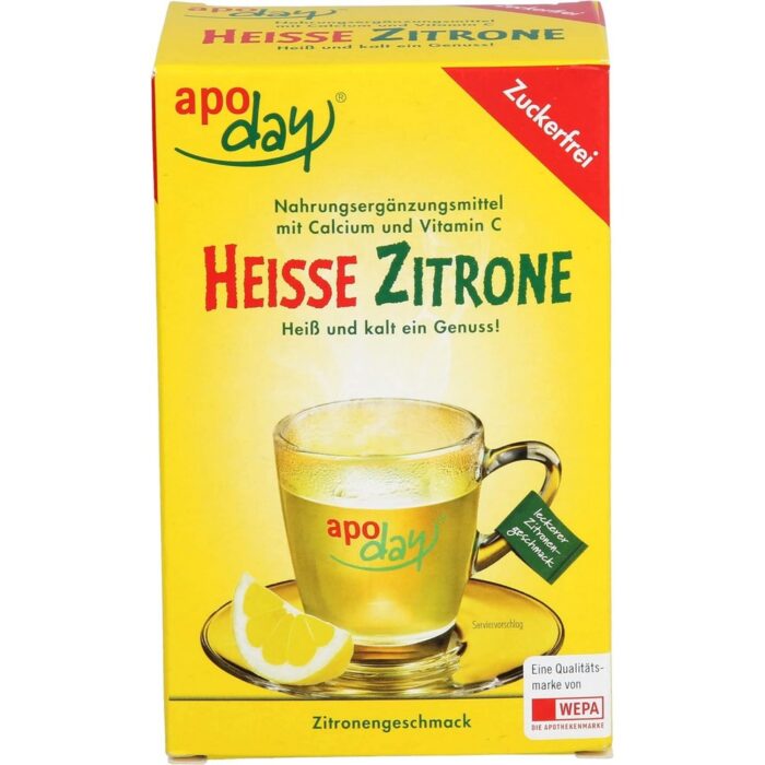 Apoday Hot Lemon Sugar-Free Tea Bags 10 pcs
