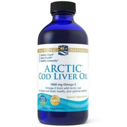 Nordic Naturals Arctic Cod Liver Oil Liquid, 237 ml