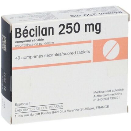 Becilan 250 mg, 40 Tablets