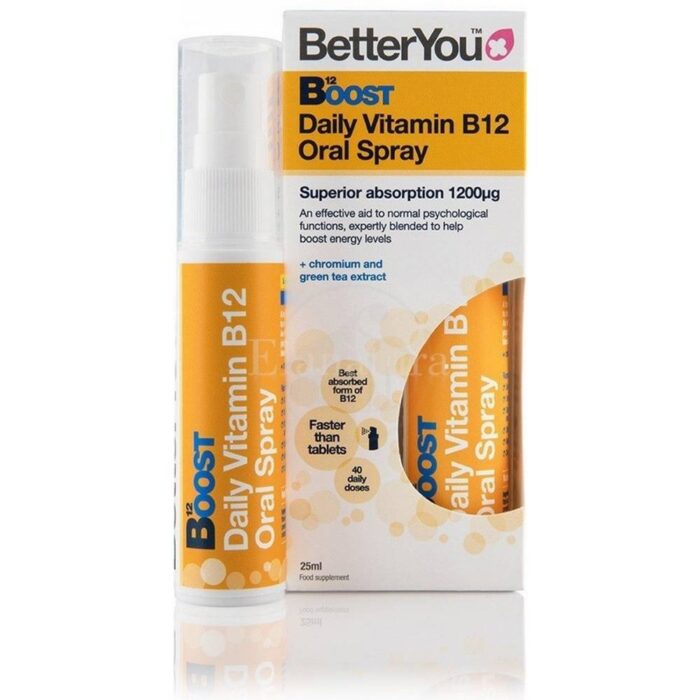 BetterYou Vitamin Boost B12 Daily Oral Spray 25ml