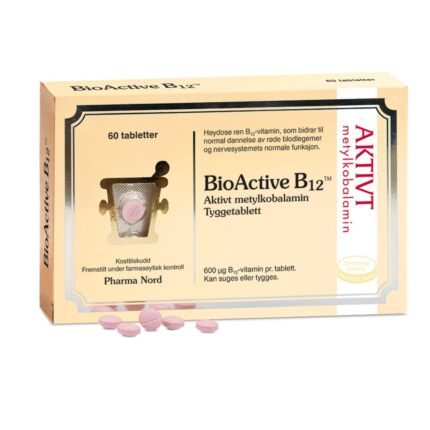 BioActive B12 600 µg tablets 60 pcs