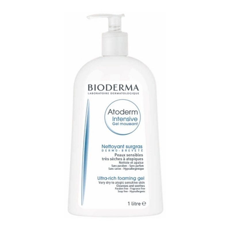 bioderma atoderm intensive gel moussant zel oczyszczajacy i natluszczajacy 1l.2 BIODERMA Atoderm Intensive gel moussant 1000 ml