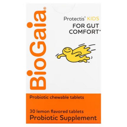 BioGaia Protectis Kids Probiotic Supplement Lemon 30 Tablets