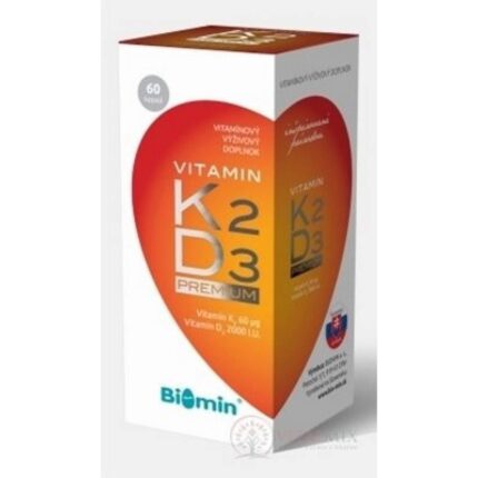 Biomin Vitamin K2 + D3 Capsules 60