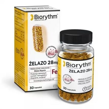 Biorythm Iron Supplement 30 Capsules