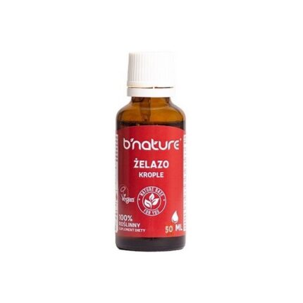 B’Nature Liquid Iron Supplement 50ml
