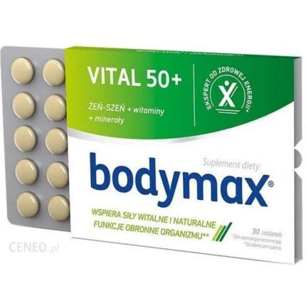 Bodymax Vital 50+ Ginseng Multivitamin 30 tablets