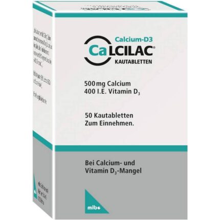 Calcilac chewable tablets 50 pcs