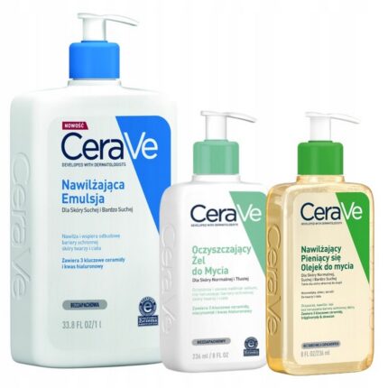CeraVe Cleansing Gel + Cleansing Oil Set