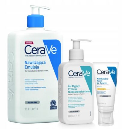 CeraVe Cleansing Gel + Moisturizing Cream SPF30 Set
