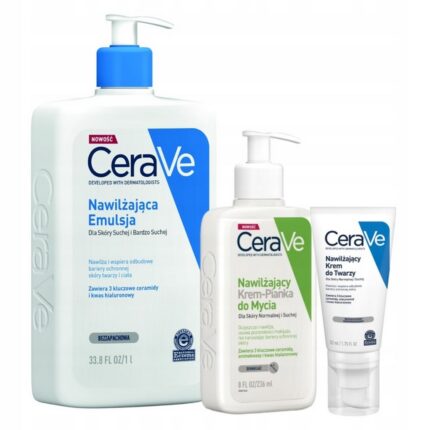 CeraVe Cream-Foam Facial Cleanser Set
