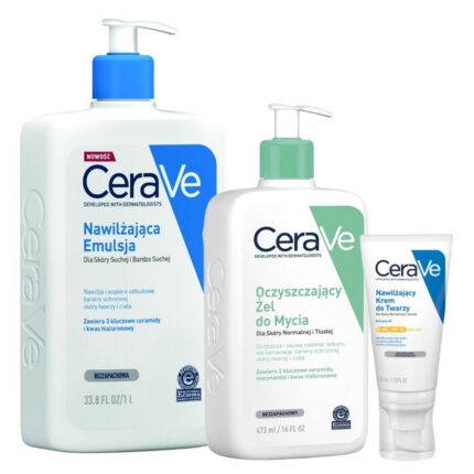 CeraVe Face Cream SPF30 + Cleansing Gel Set