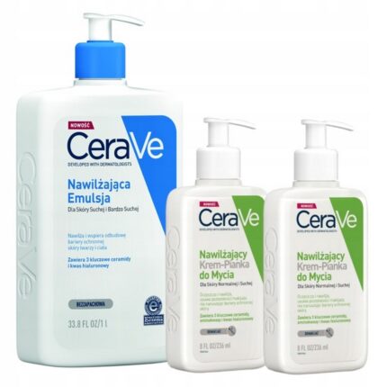 CeraVe Moisturizing Cream-Foam Cleanser Duo Set