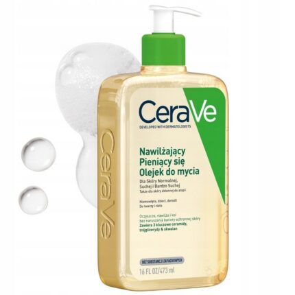 CeraVe Moisturizing Foaming Cleansing Oil 473ml