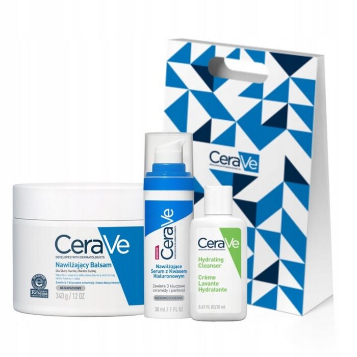CeraVe Hyaluronic Acid Serum + Moisturizing Balm Set