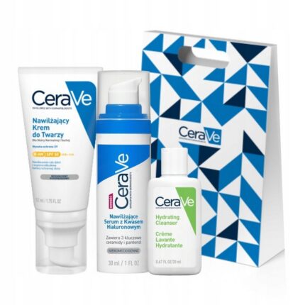 CeraVe Hyaluronic Acid Serum + Face Cream SPF50 Set