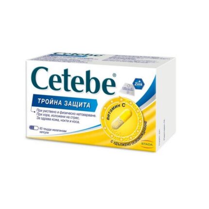Cetebe Zinc + Vitamin D 60 Tablets