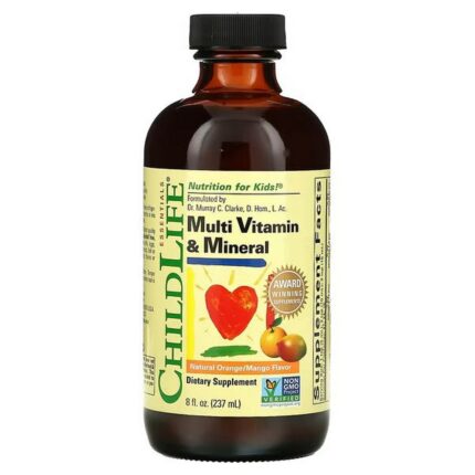 ChildLife Essentials Vital Multivitamins & Minerals Orange Mango, 237 ml