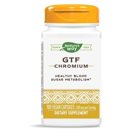 Chromium Nicotinate GTF 200mg 100 Tablets