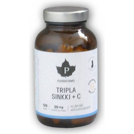 Cleanser Triple Zinc Vitamin C Tablets 12