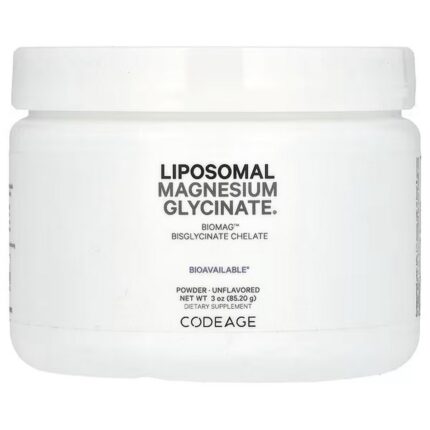 Codeage Liposomal Magnesium Glycinate Powder Unflavored 85.2 g