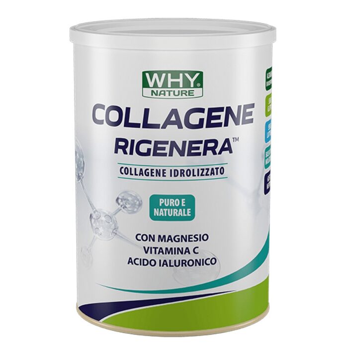 Collagene Rigenera 330 g Hydrolysed Collagen for Skin and Nails – Why Nature
