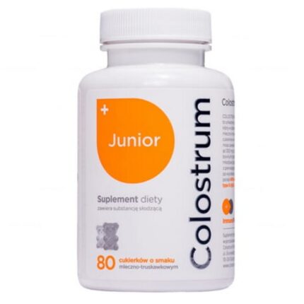Colostrum Junior Probiotics Milk-Strawberry 80 Gummies