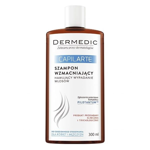 dermedic capilarte szampon wzmacniajacy hamujacy wypadanie wlosow 300 ml.2 DERMEDIC Capilarte Strengthening shampoo against hair loss 300 ml