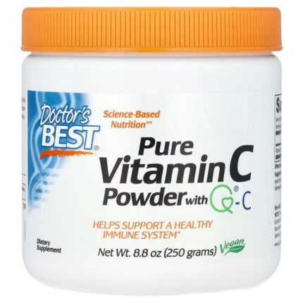 Doctor's Best Pure Vitamin C Powder Quali-C 250 g