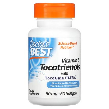 Doctor's Best Tocotrienols with EVNol SupraBio 60 Softgels