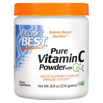 Doctor's Best Pure Vitamin C Powder Quali-C 250 g