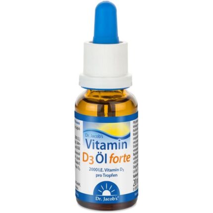 Dr. Jacob's Vitamin D3 Oil Forte 2000 IU Drops 20 ml