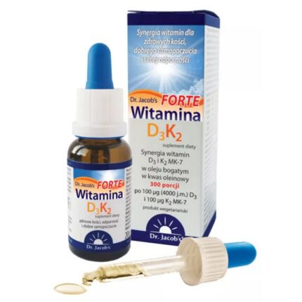 Dr Jacobs Vitamin D3 K2 Forte Drops 20 ml