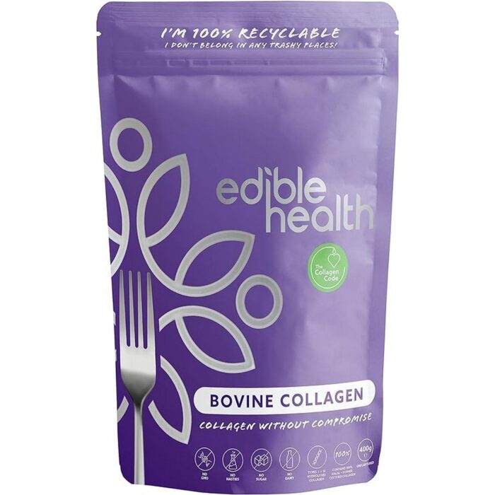 Edible Health Bovine Collagen, 400 g