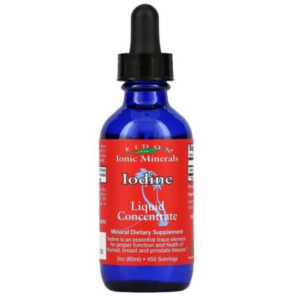 Eidon Ionic Minerals Iodine Liquid Concentrate, 60 ml