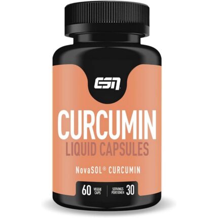ESN Curcumin Liquid Capsules, 60 Capsules + Super Omega-3, 60 Capsules